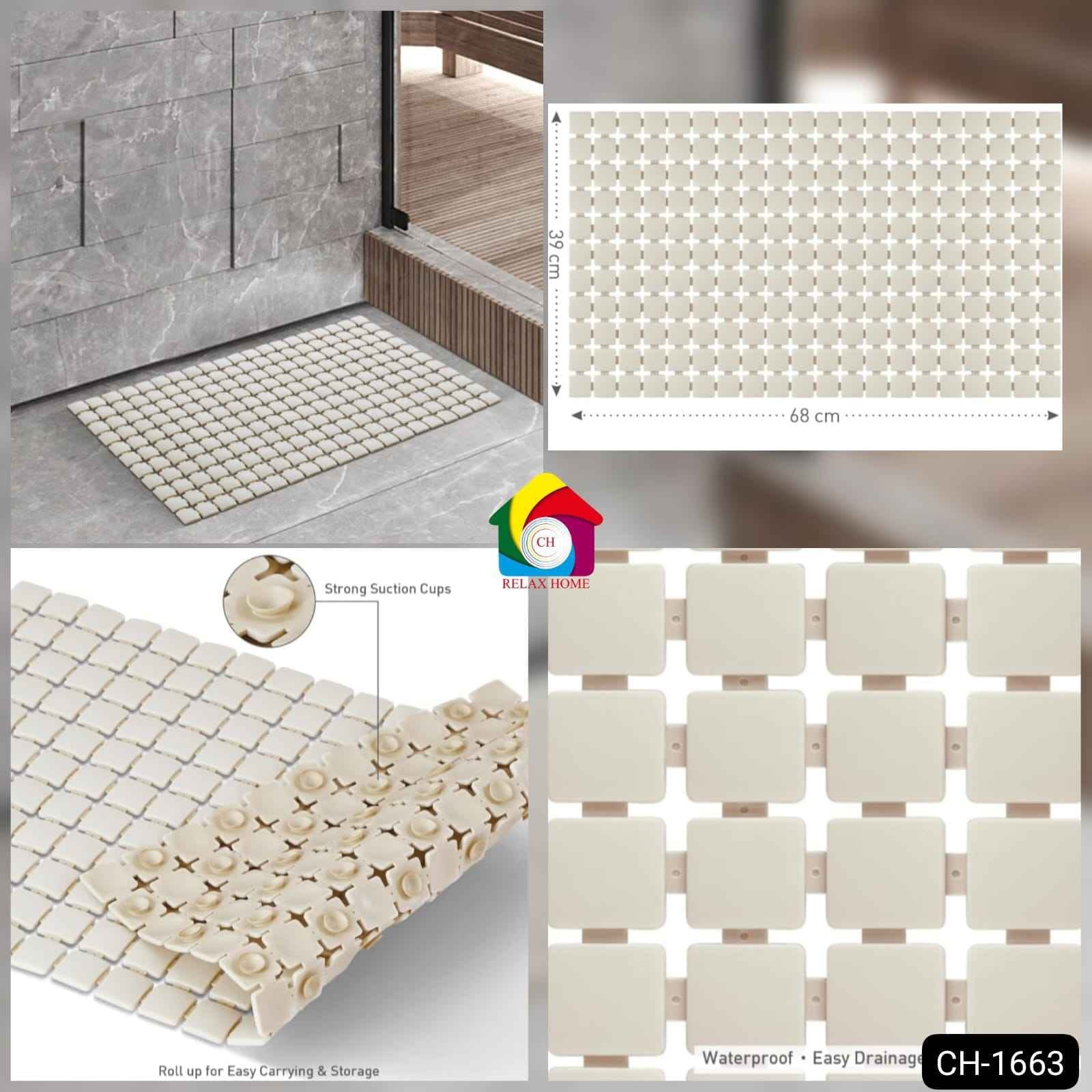 39*68 Bathtub Mat with Suction Cups