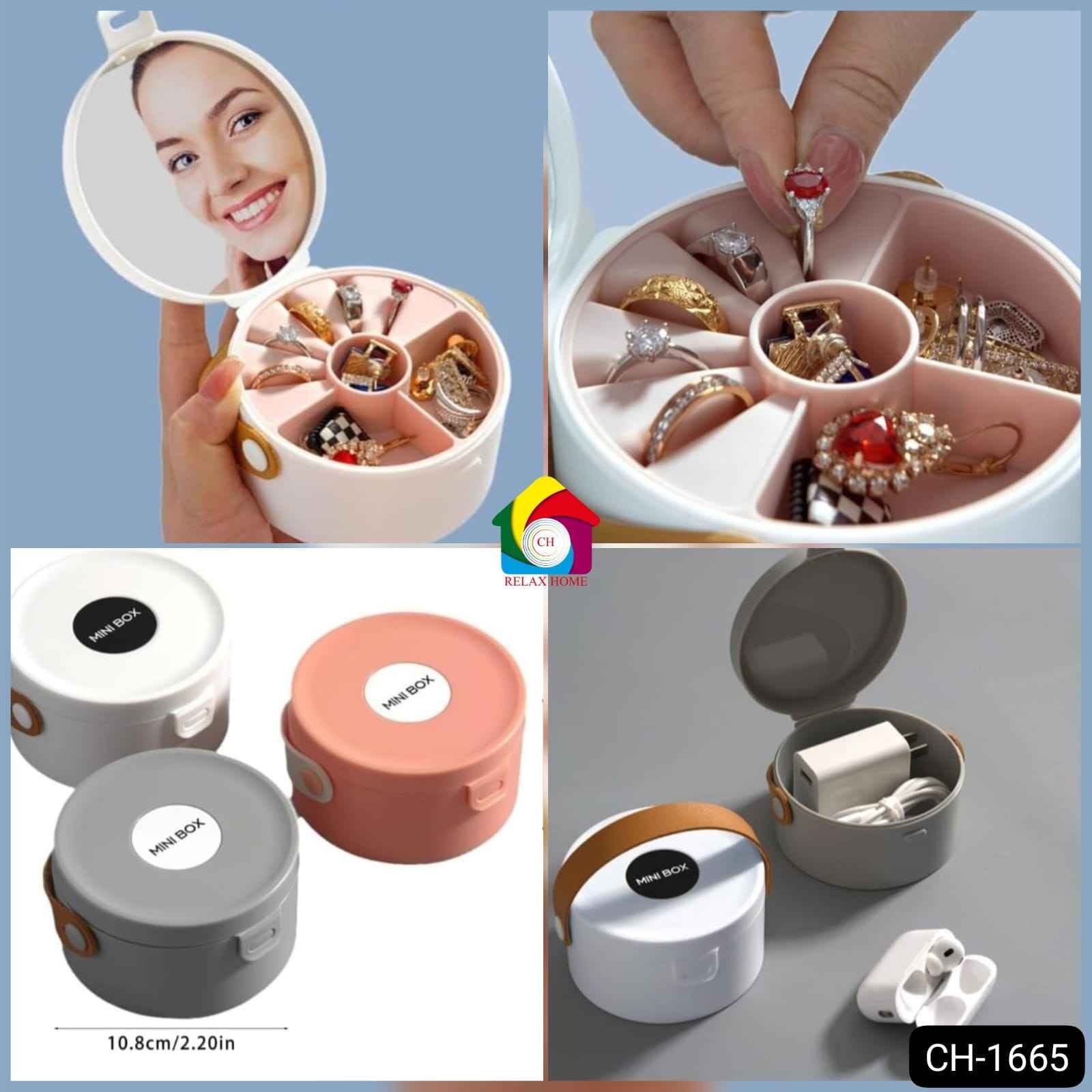 Double Layer Jewelry Box for Women