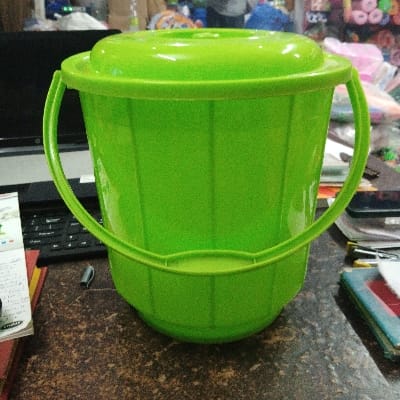 Bucket with lid 14 ltr slp