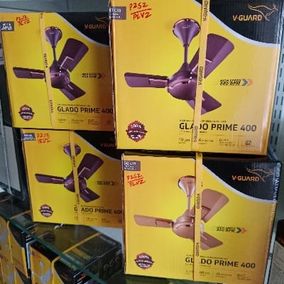 VGUARD GLADO PRIME ELEGANCE BROWN 24" CEILING FAN 4.p
