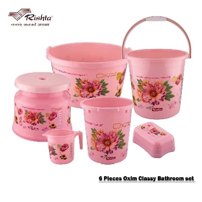 Bathroom set classy 6 psc