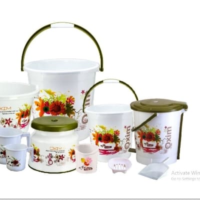 Bathroom set deluxe 7 psc