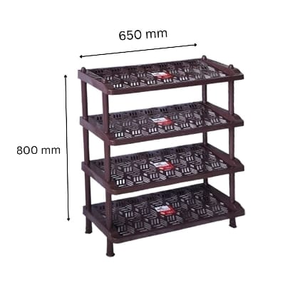Crazy shoe rack 4 layer