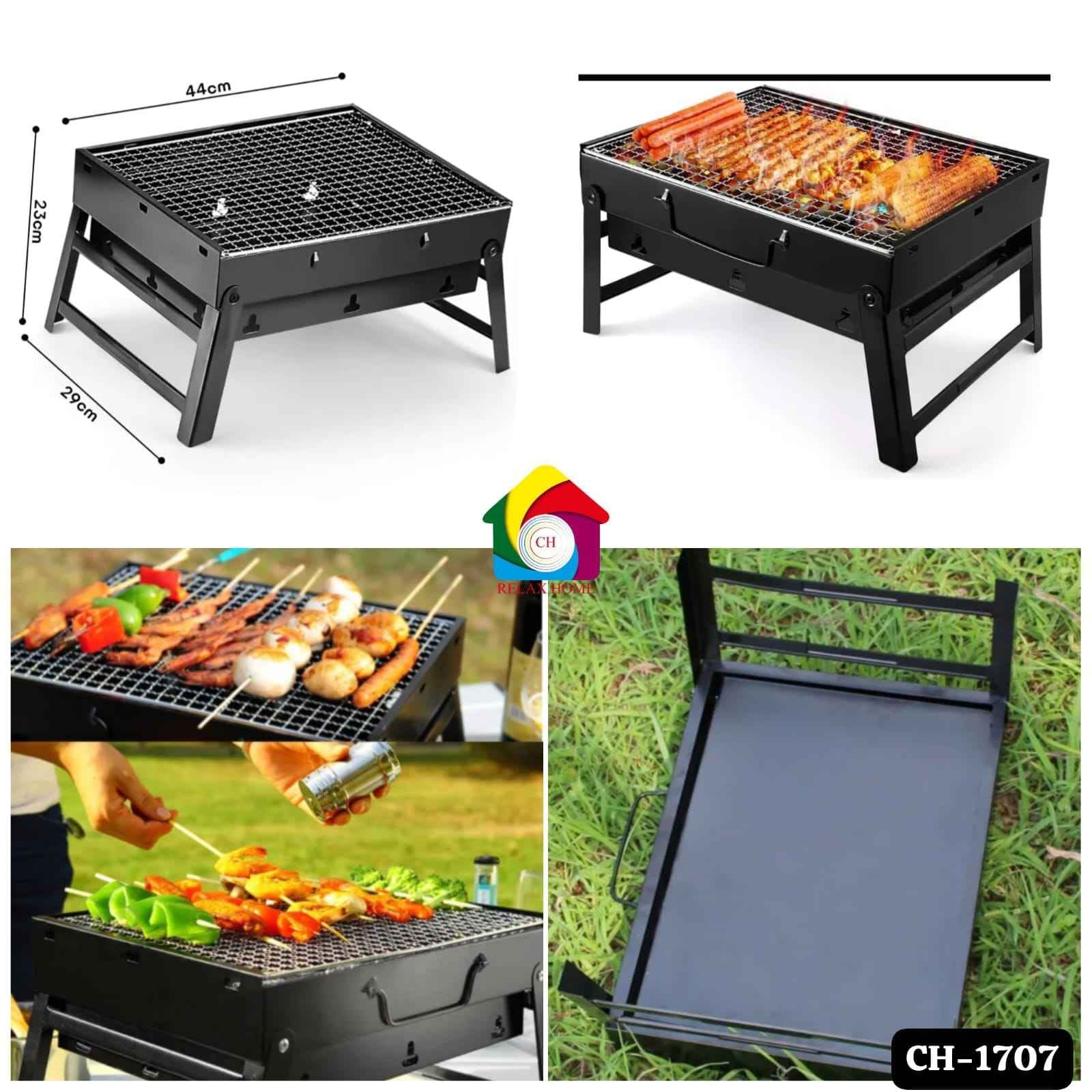 Portable and Foldable Barbeque Grill