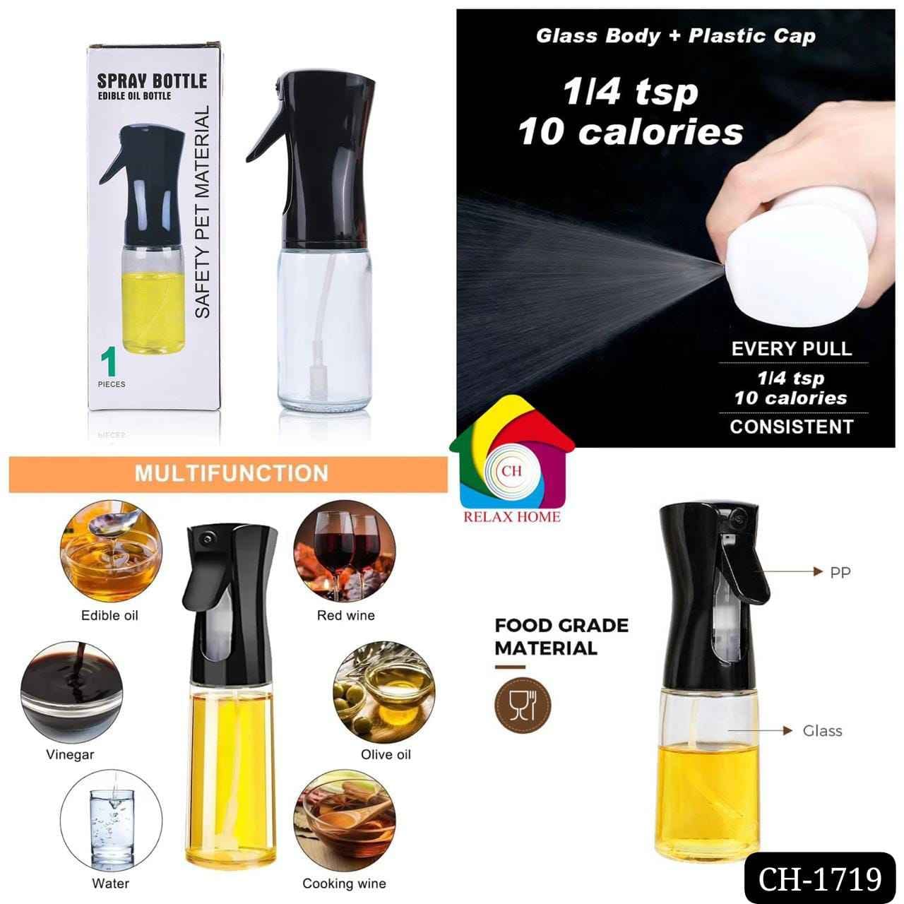 240ml oil spray spray bottle