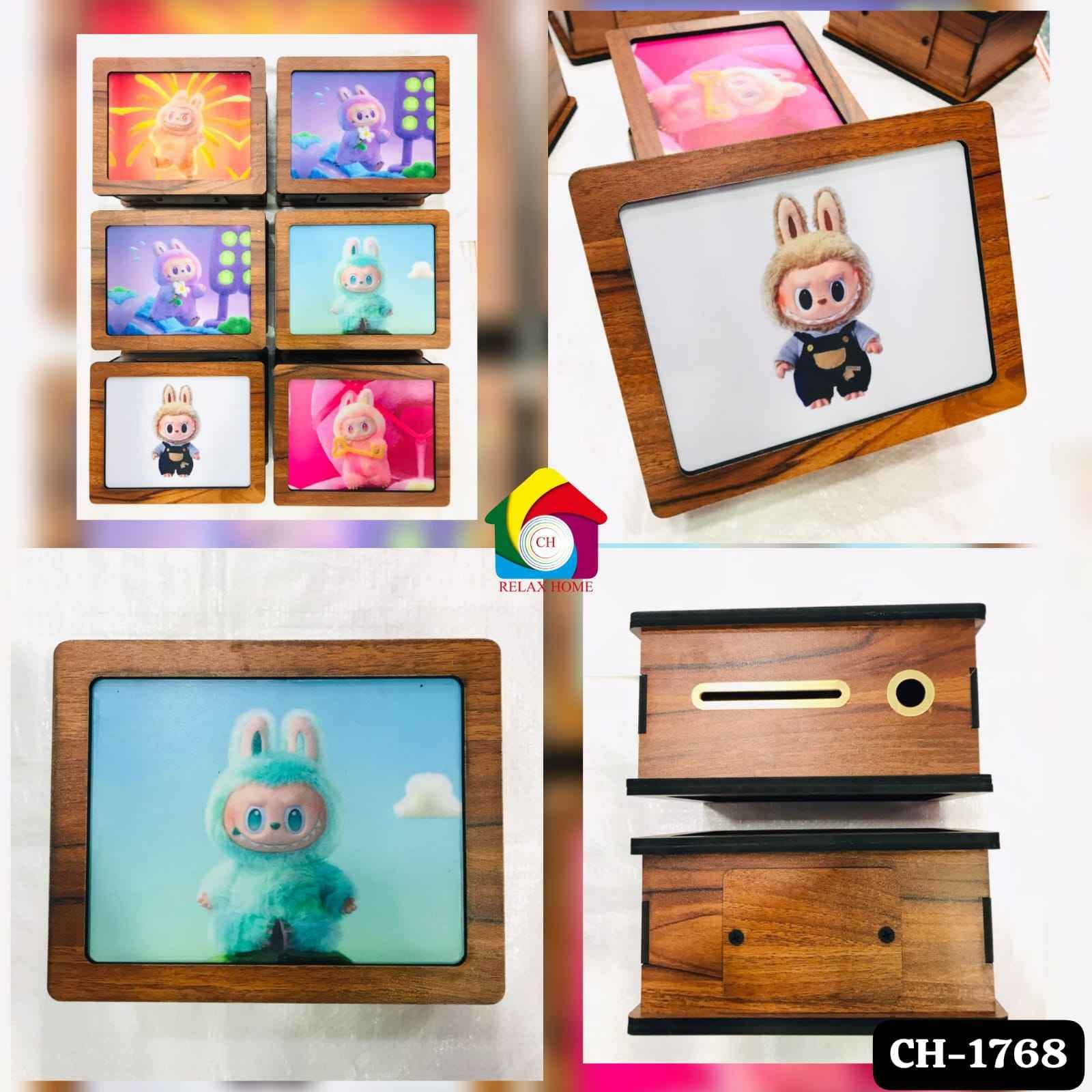 Labubu print money bank