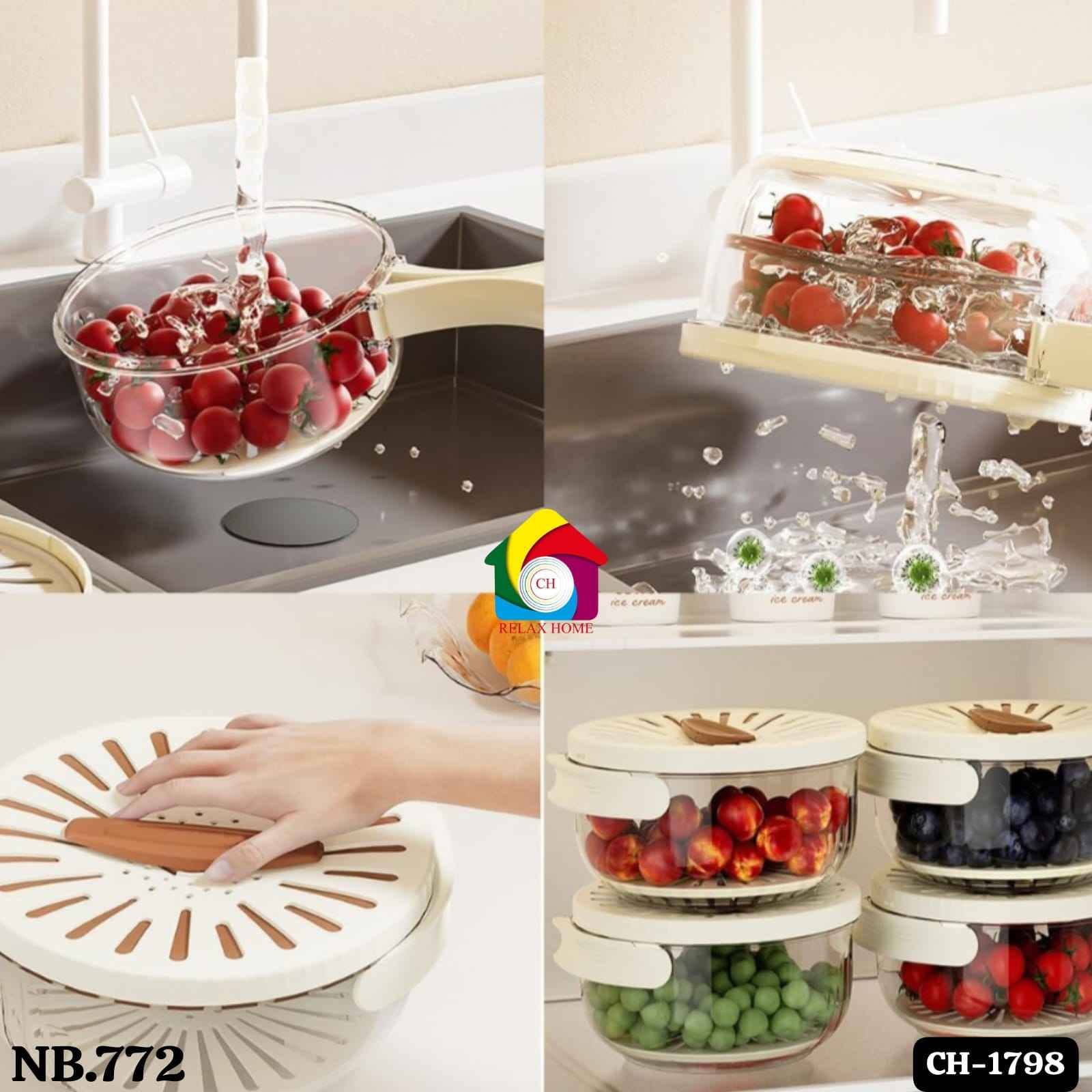 2 in 1 Kitchen Colanders
