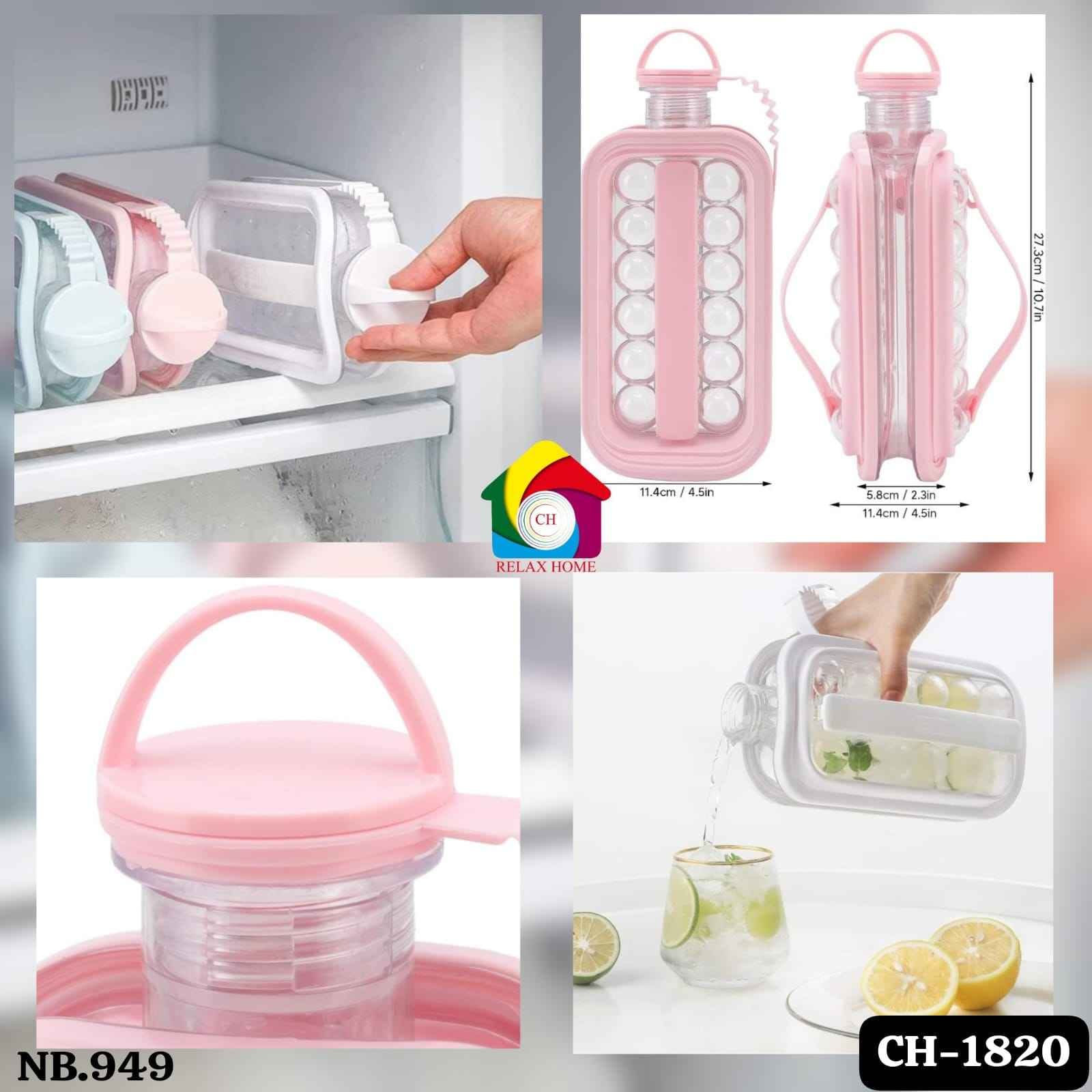 Ice Making Bottle with Sealing Cover