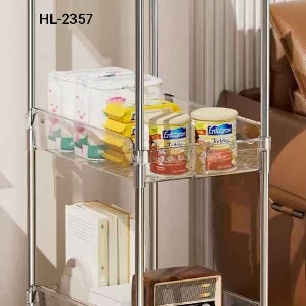 2357 3layer Tier Acrylic Storage Cart