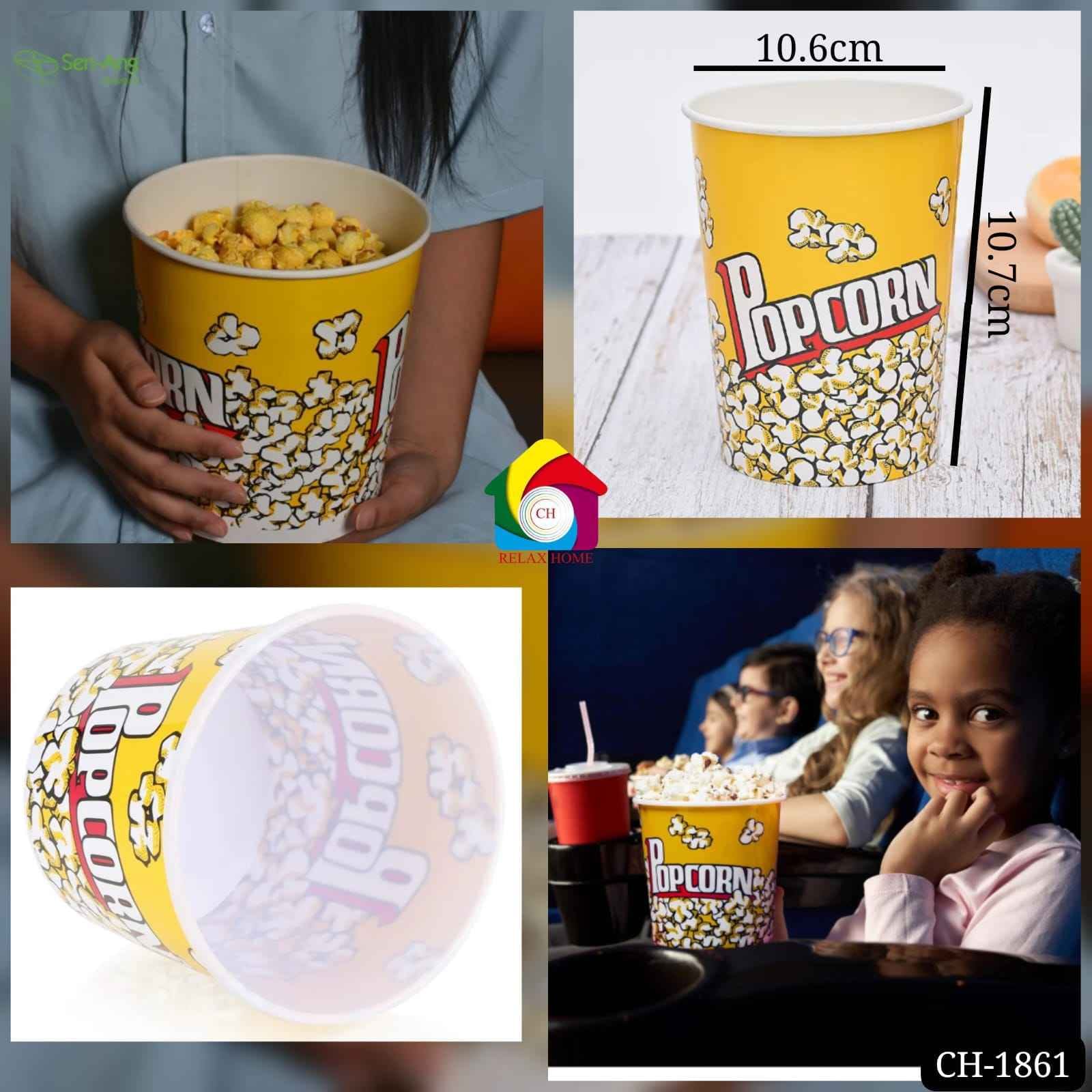 2Litres Reusable Popcorn Bowl
