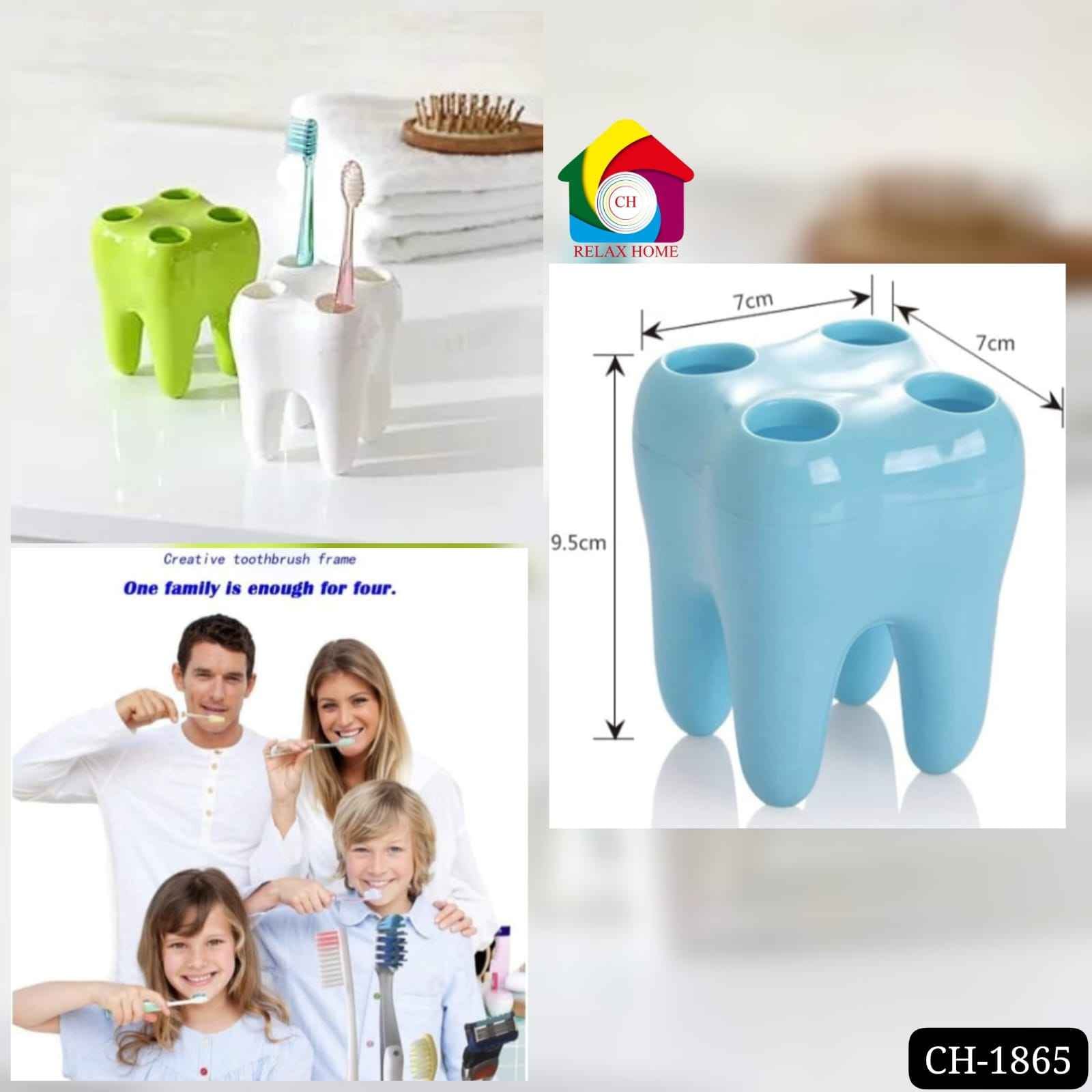Teeth Shaped Toothbrush Holder