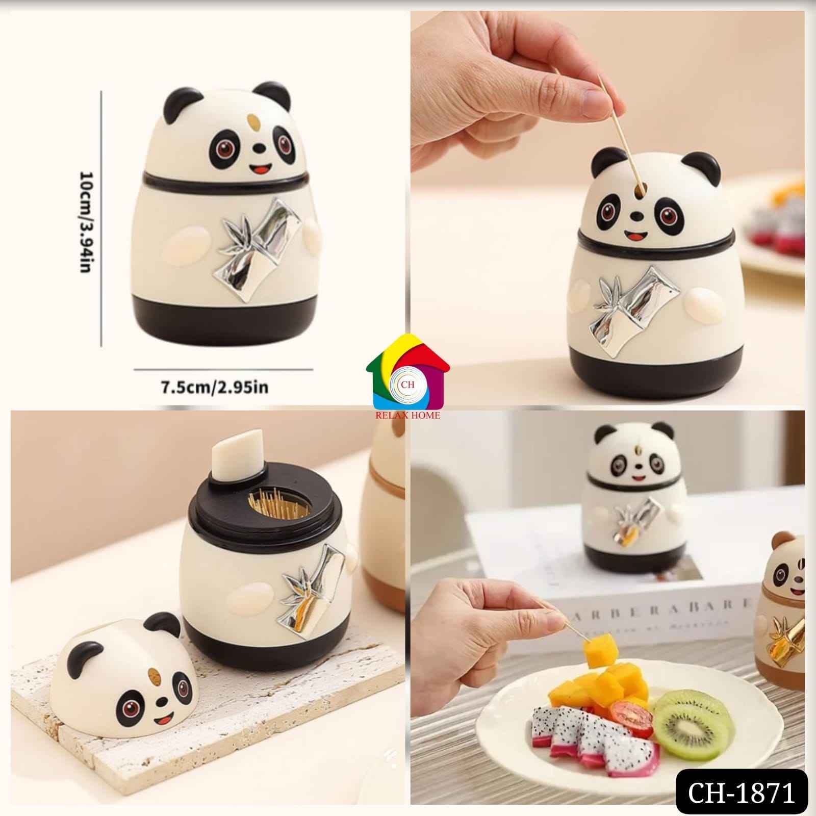 Panda Toothpick Container