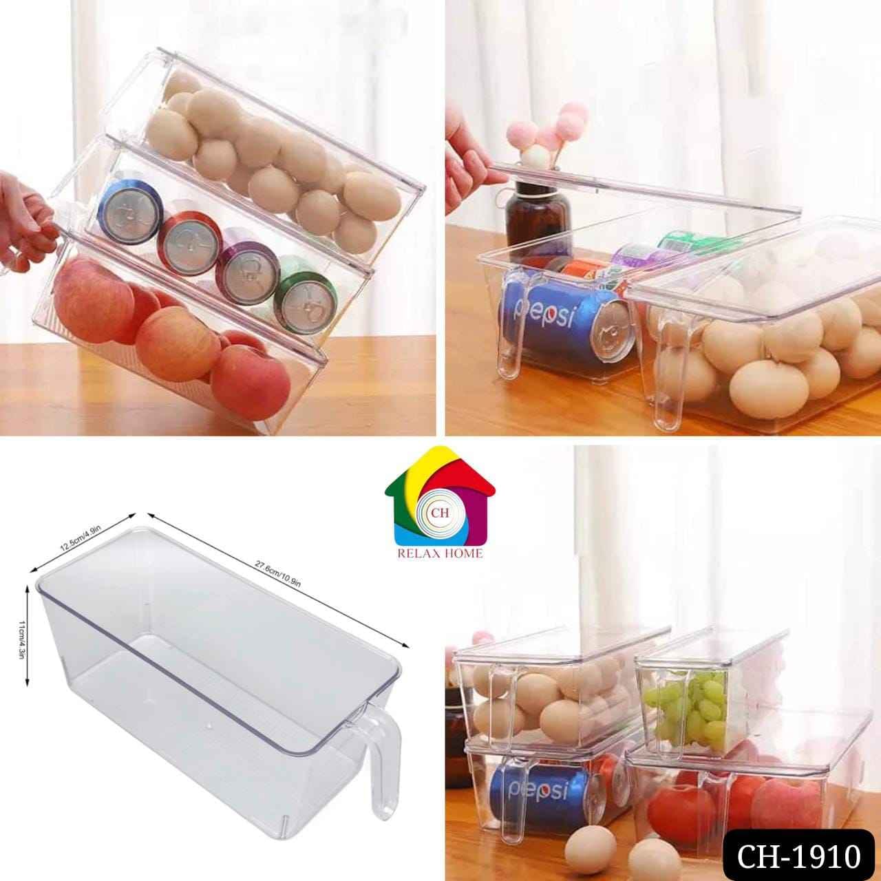 12-1 Acrylic Kitchen Food Storage Case