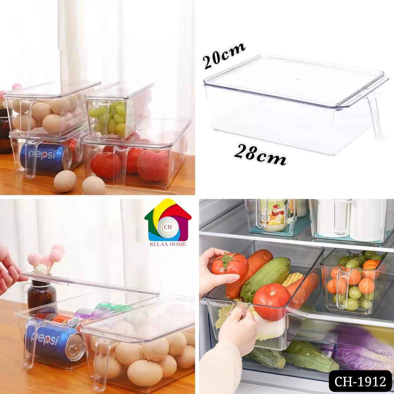 12-3 Acrylic Kitchen Food Storage Case