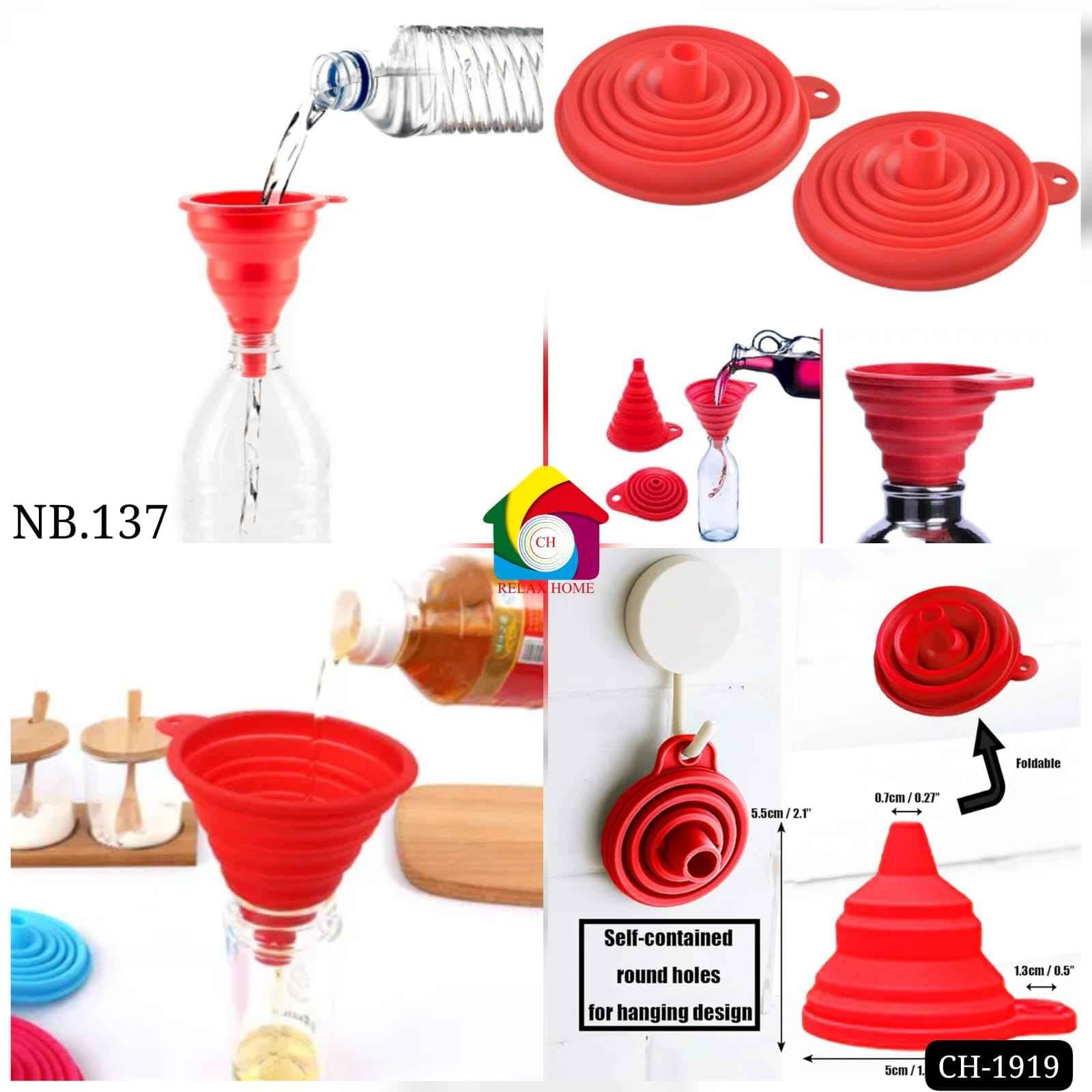 137 Silicone Funnel