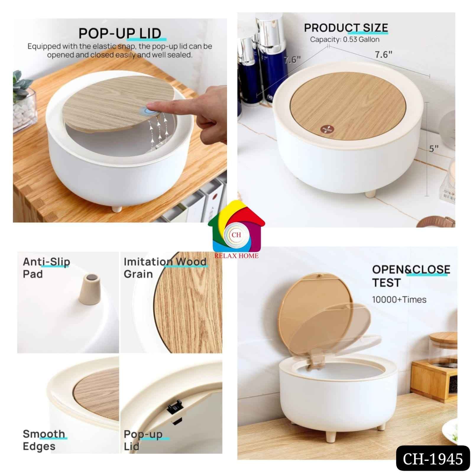 Mini Desktop Trash Can