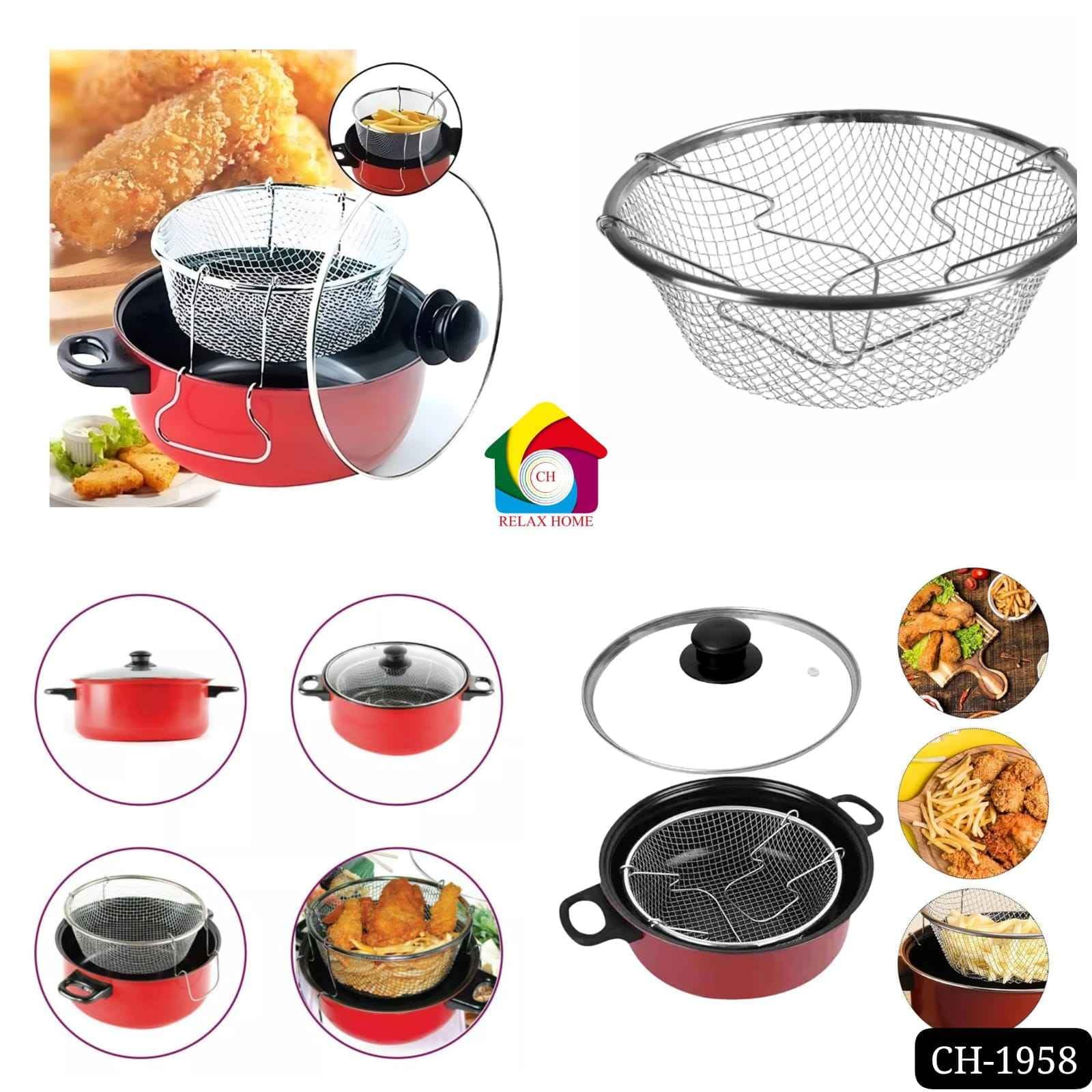 Set of 3pcs Deep Fry Pot