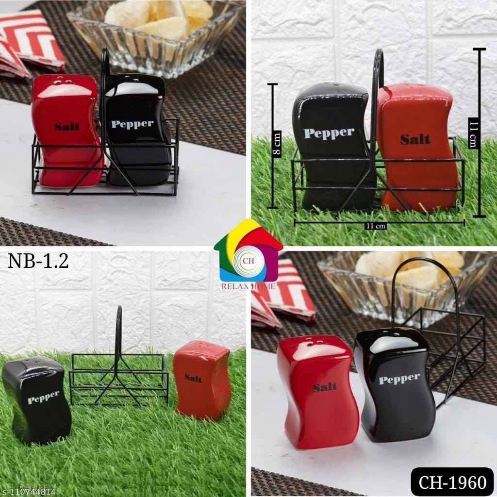 1.2 Ceramic Salt and Pepper Set