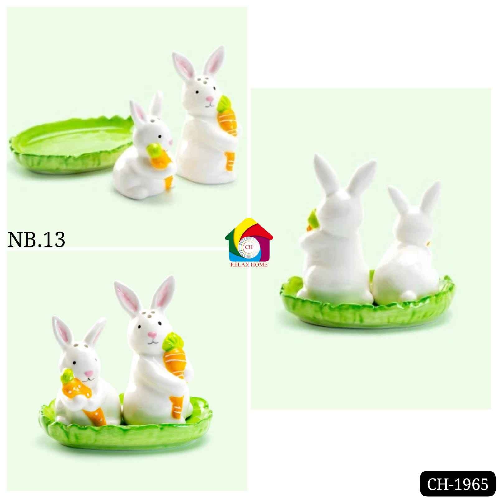 13 Carrot-shaped Salt and Pepper Set