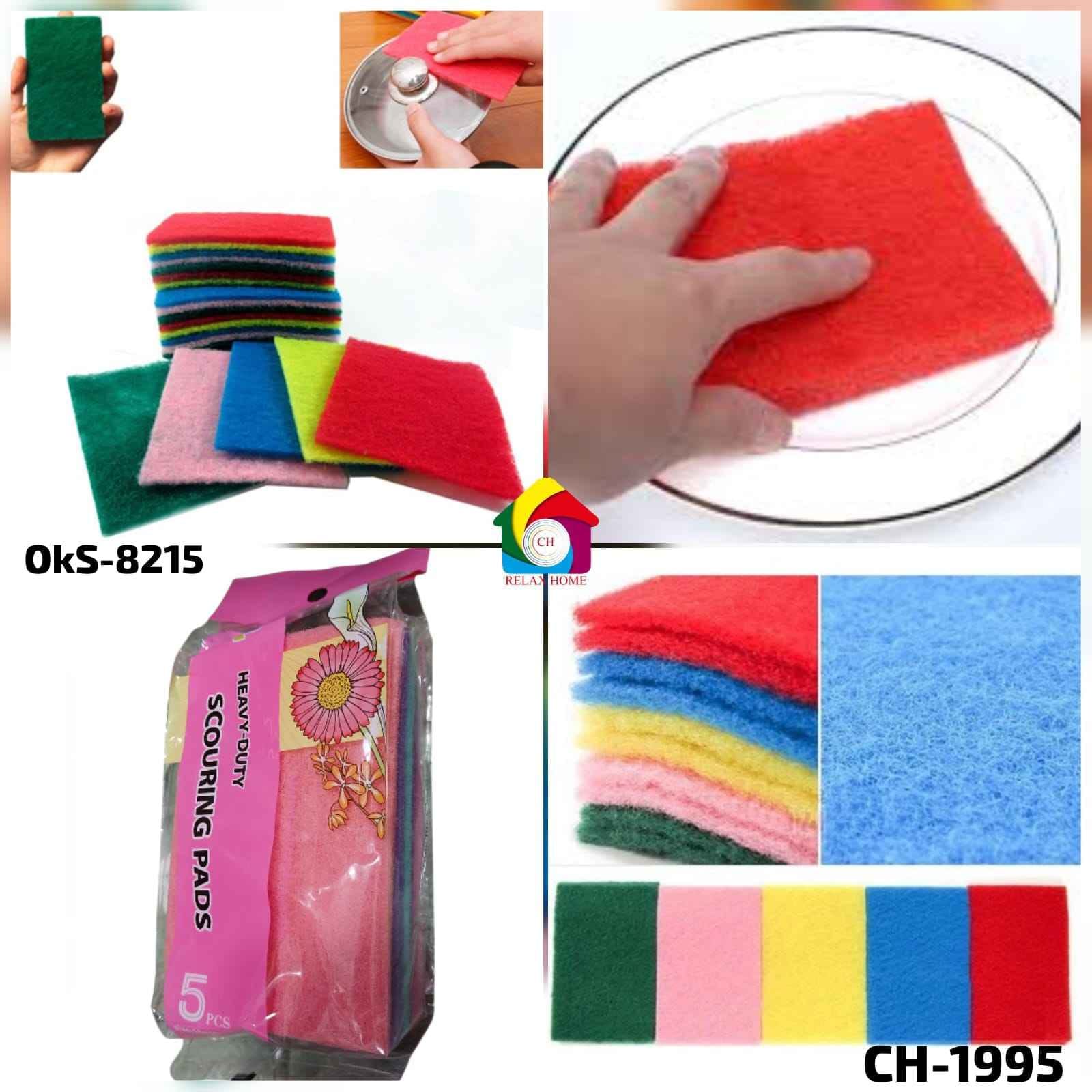 8215 5pcs Scouring Pads