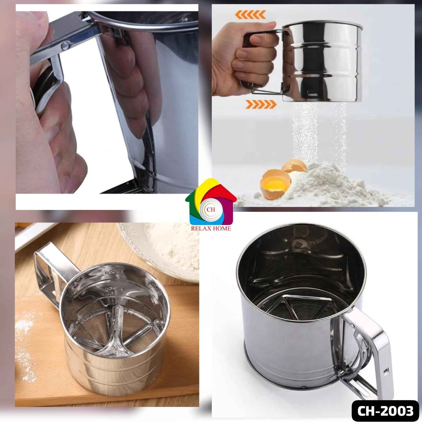 Steel Flour Sieve Cup