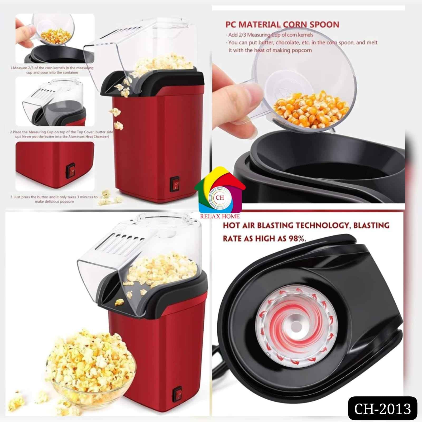 Oil free hot Air Popcorn cookware