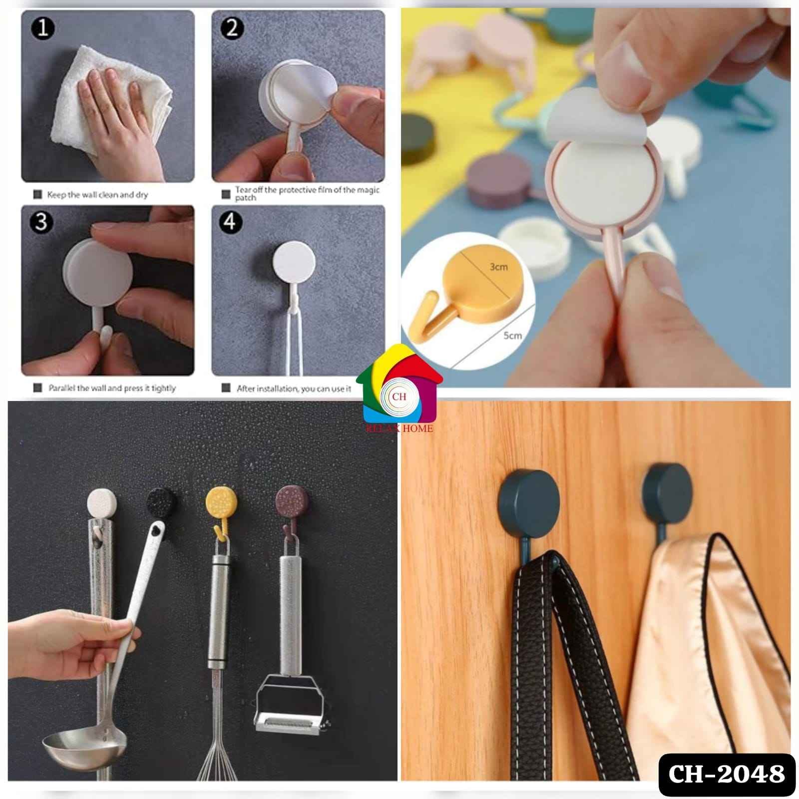 Wall Hooks 6Pcs