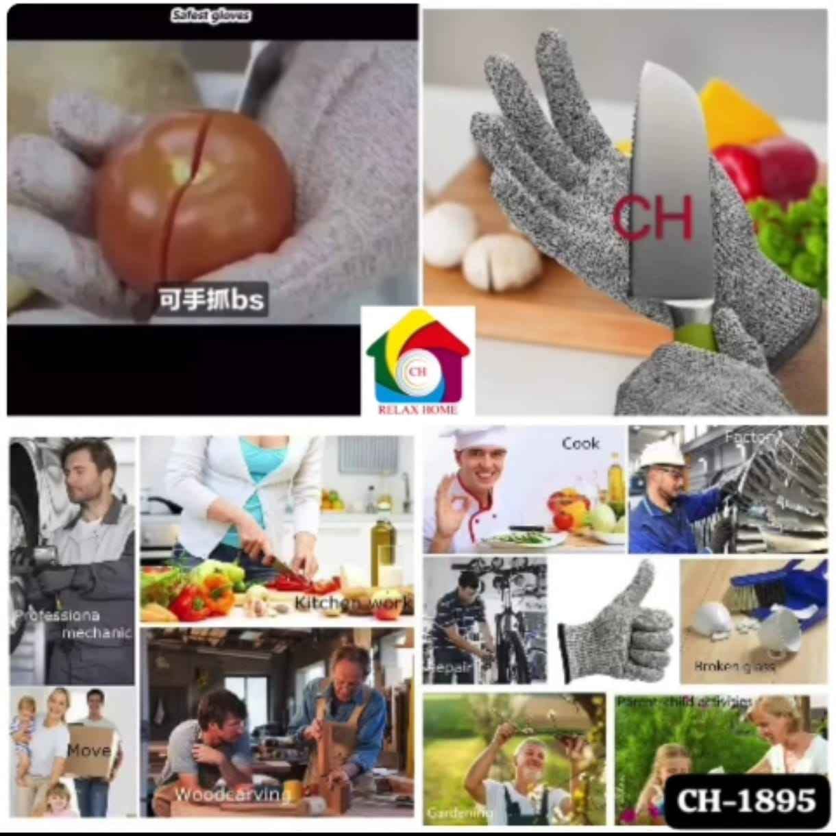 Anti-cut Level Work Gloves Safety