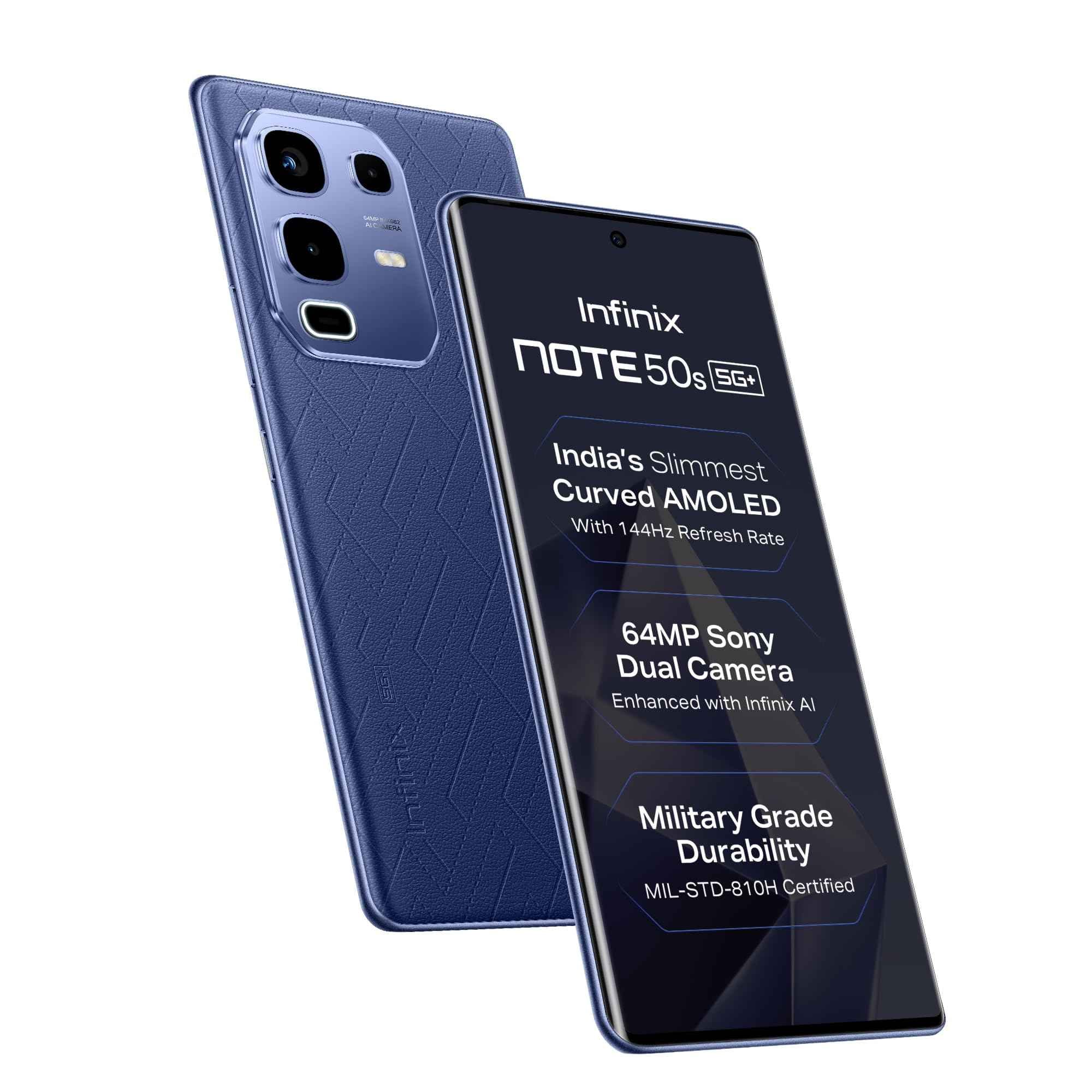 Infinix Note 50s 5G+ (Marine Drift, 6GB RAM, 128GB STORAGE)