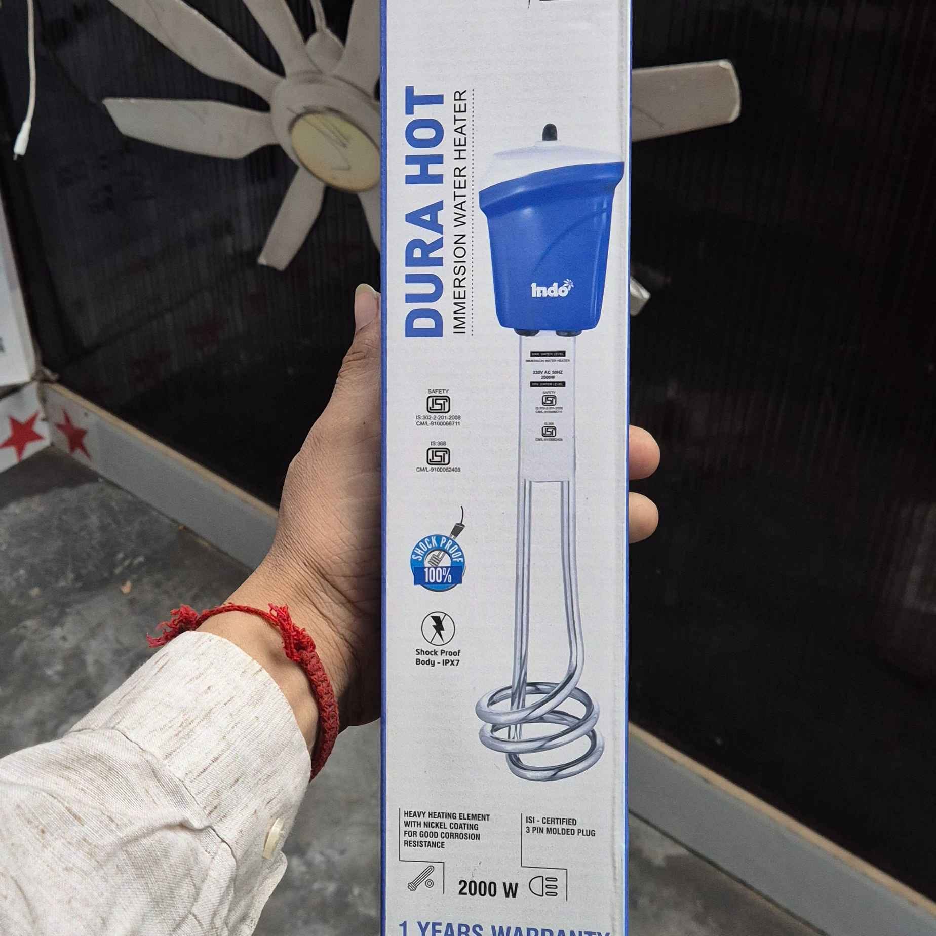 Indo Water Proof immersion Rod 2000w