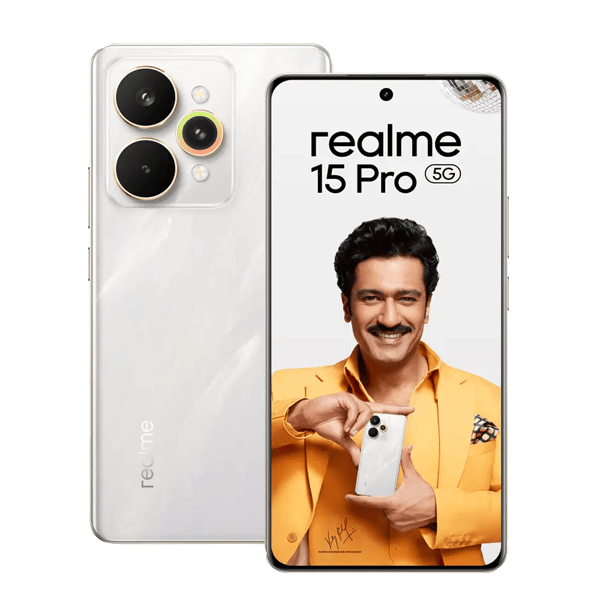 realme 15 Pro 5G (Flowing Silver, 8 GB RAM, 128 GB Storage)