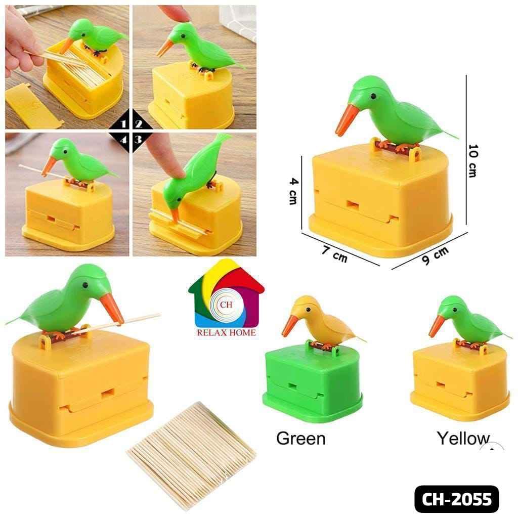 Bird Toothpick Container