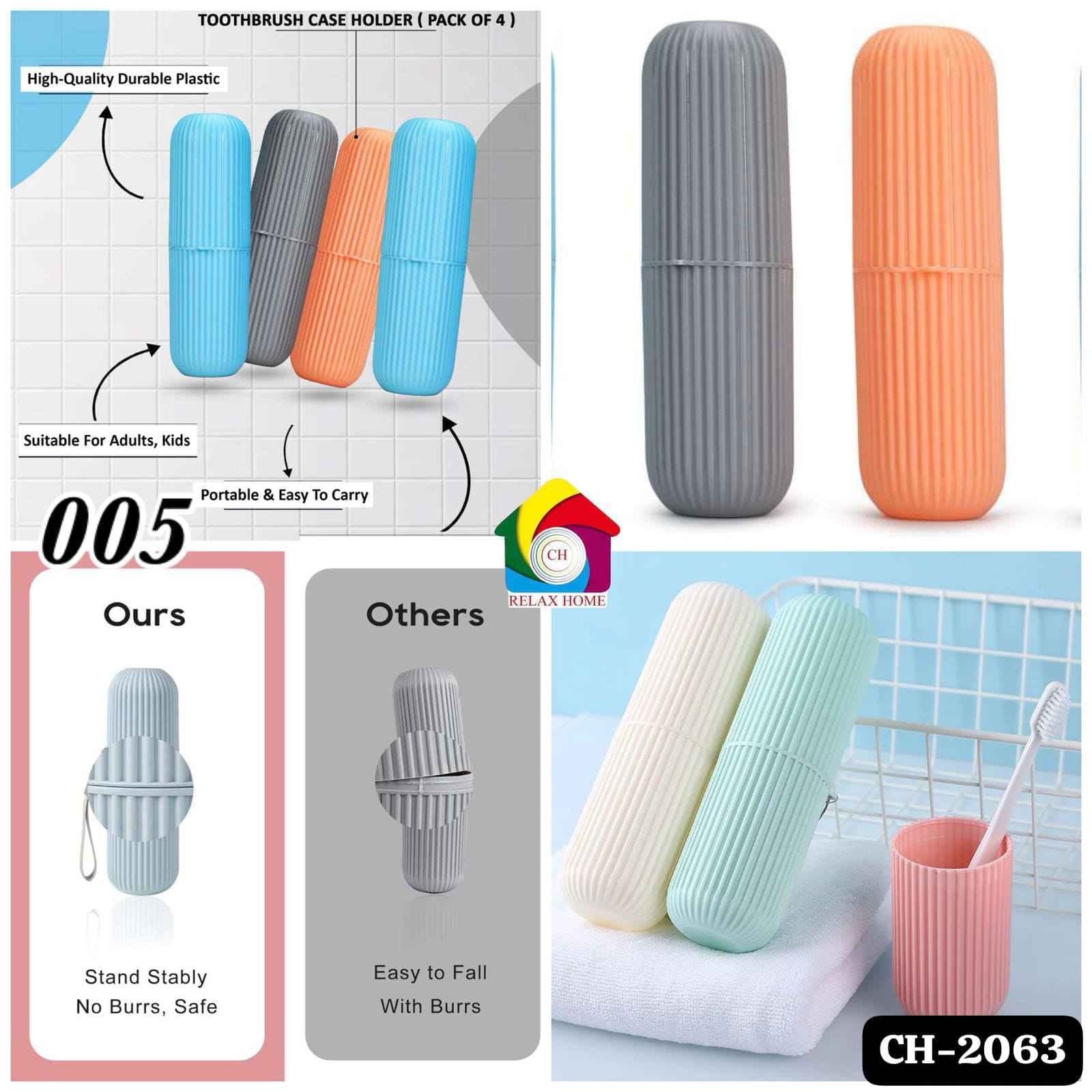 Travel Toothbrush Holder