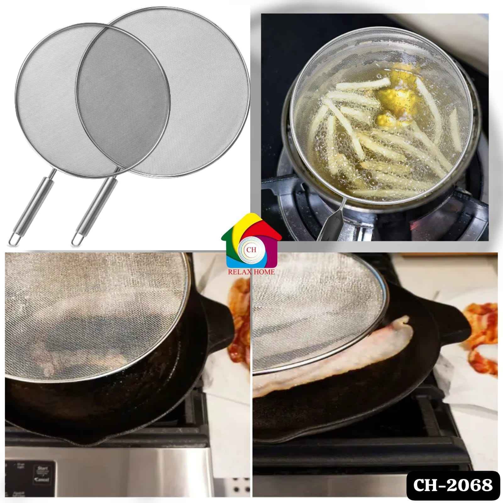 Grease Splatter Screen for Frying Pan