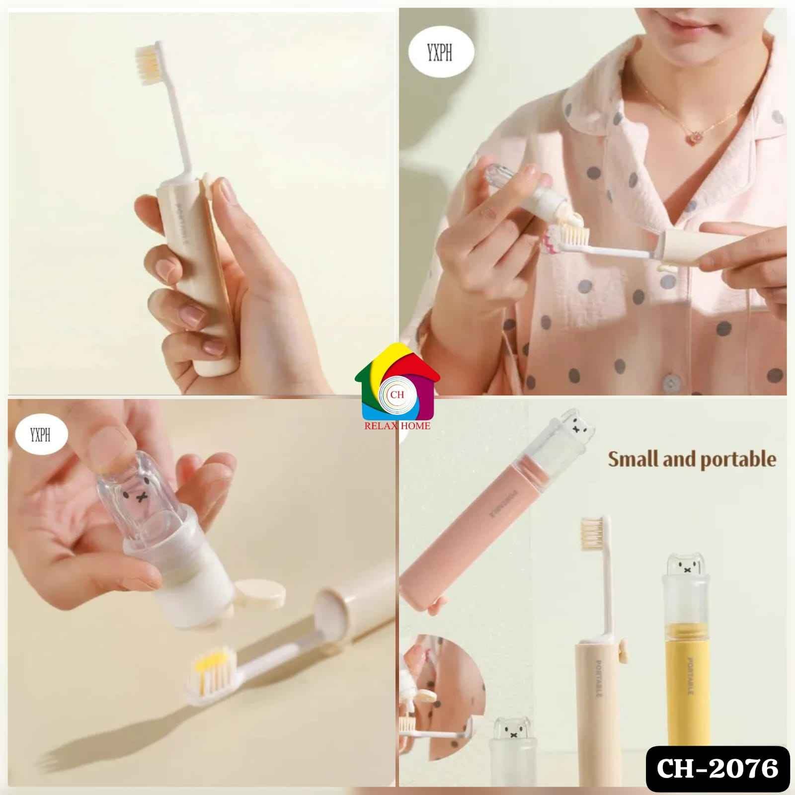 2-In-1Travel Folding Toothbrush