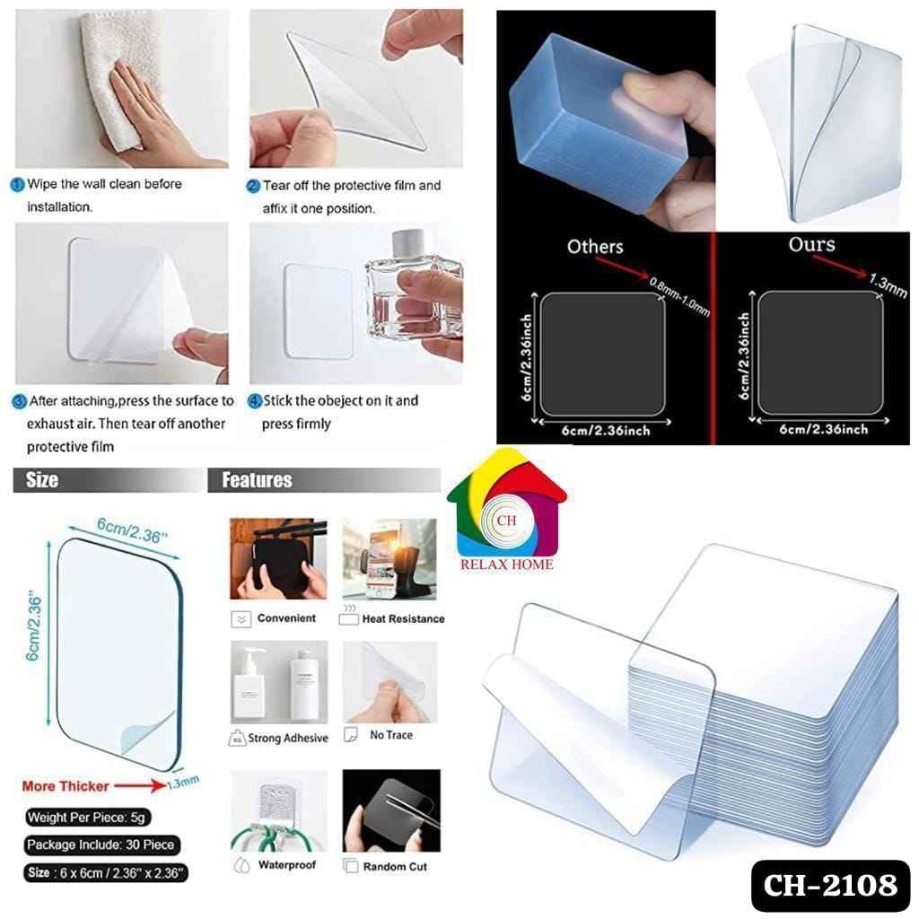 10pcs double sidded tape
