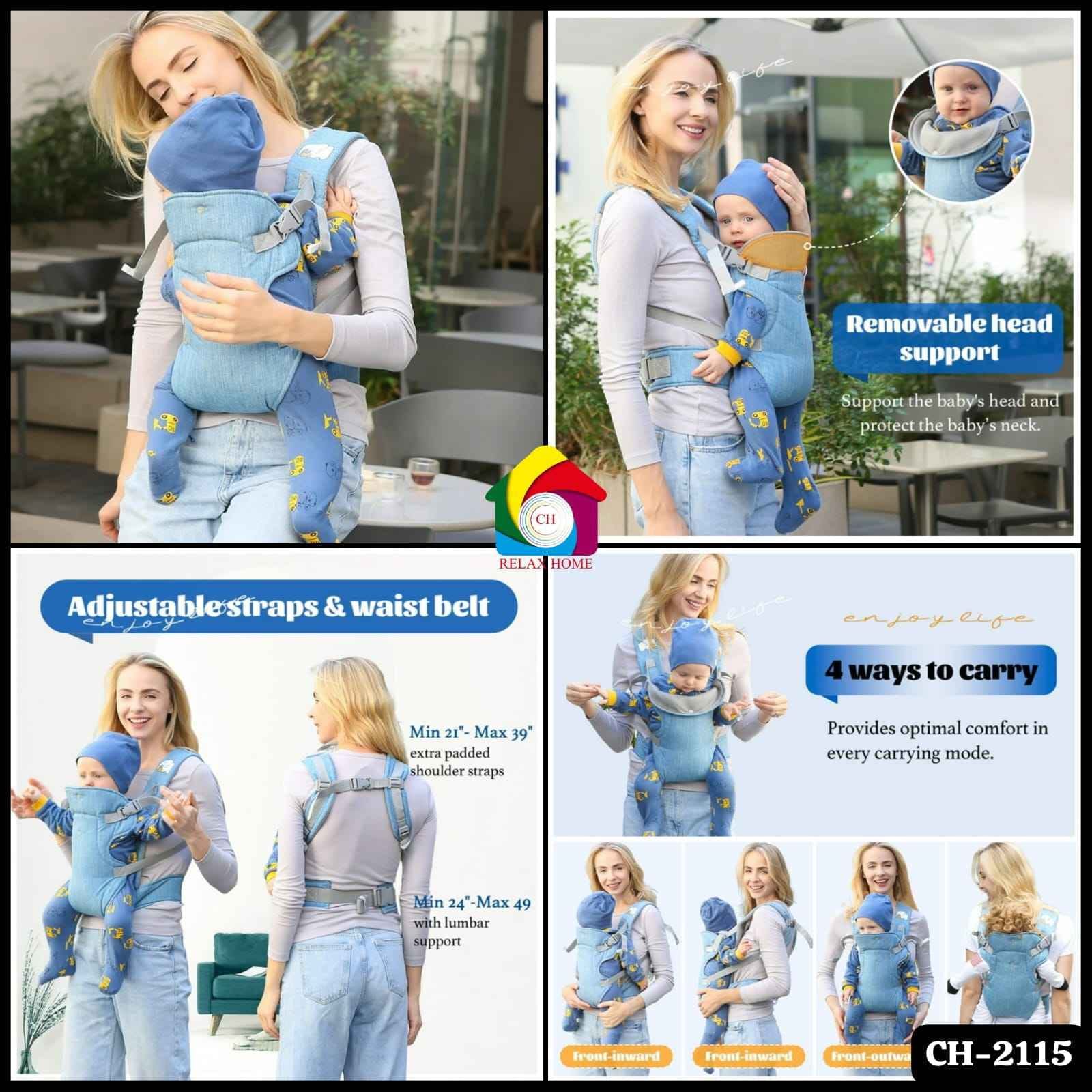 4-in-1 Easy baby carrier