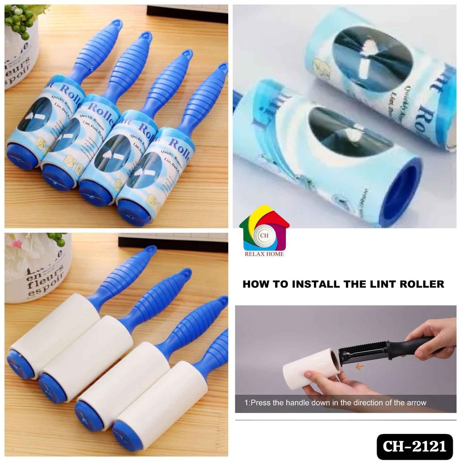 Lint Roller, Extra +4 Sticky Roll