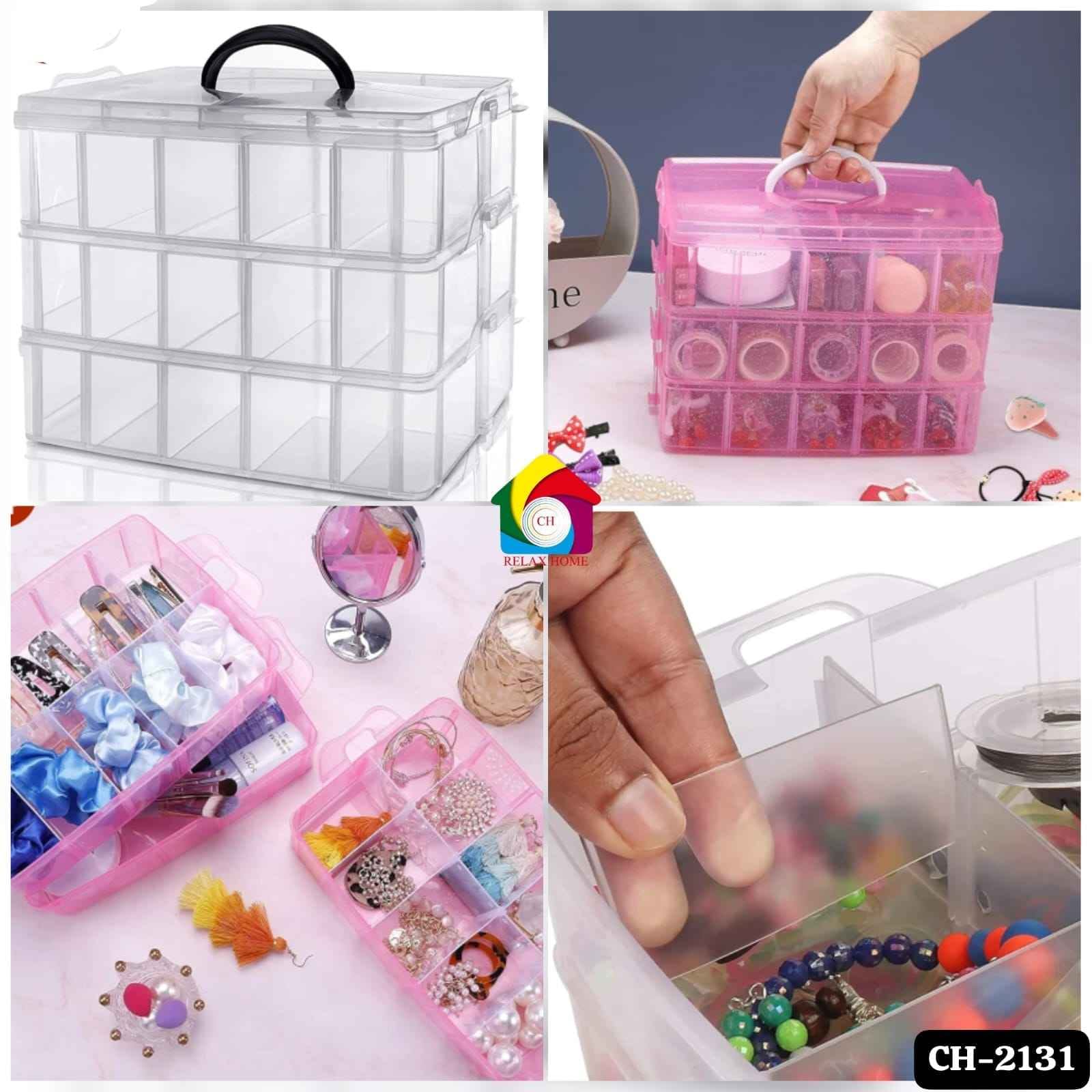 3 Layer-30 Grid storage box