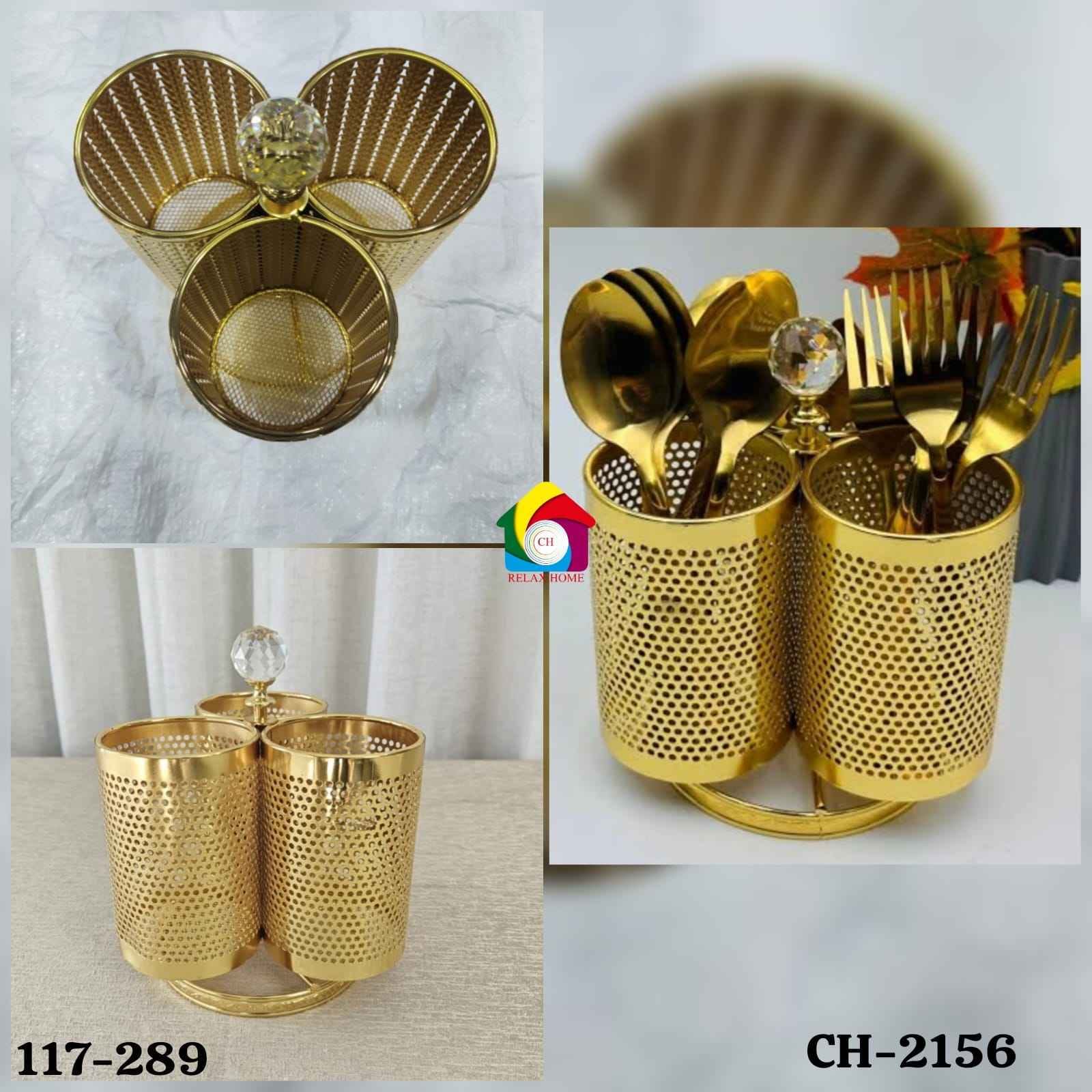 3Part Revolving cutlery stand