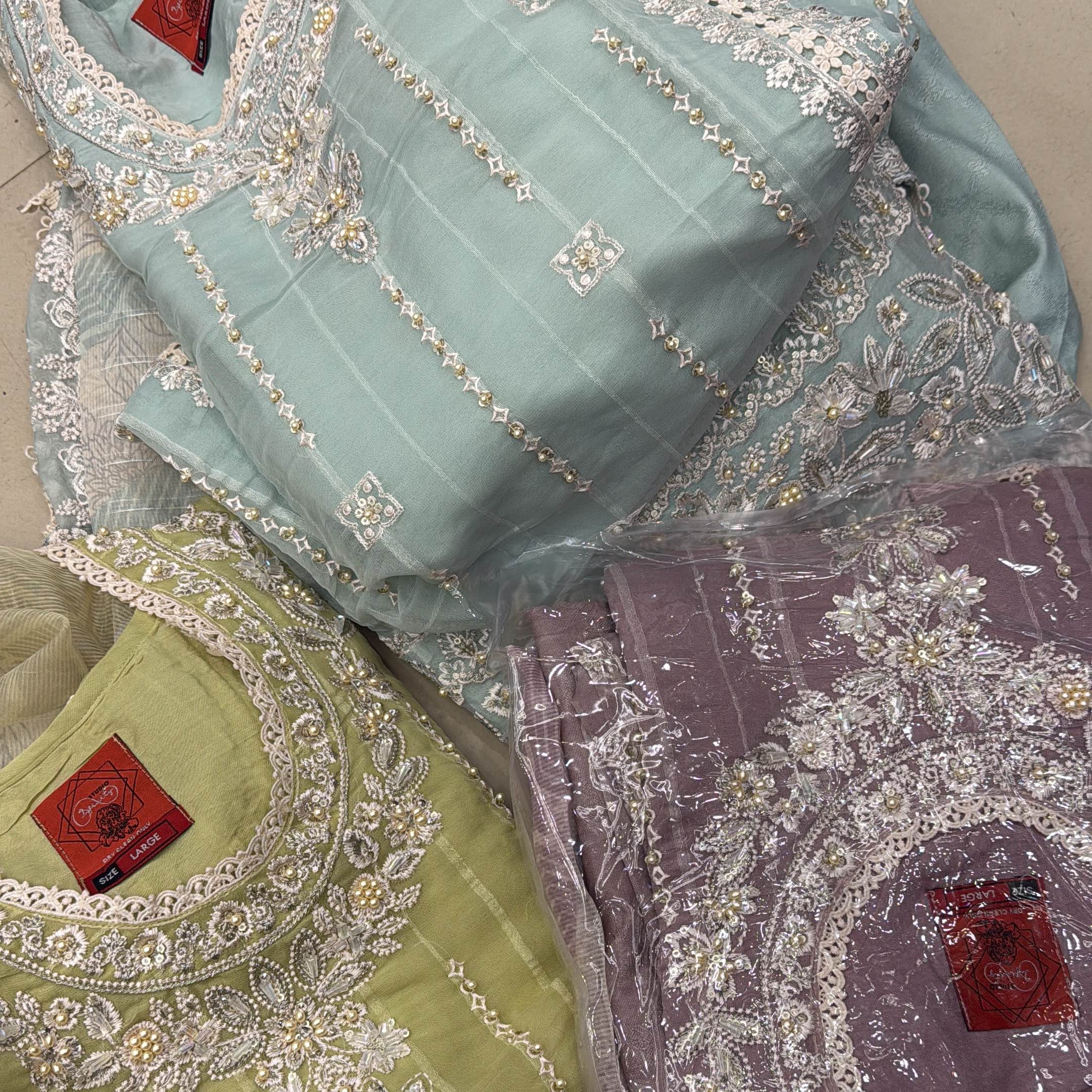 high neck pakistan wear