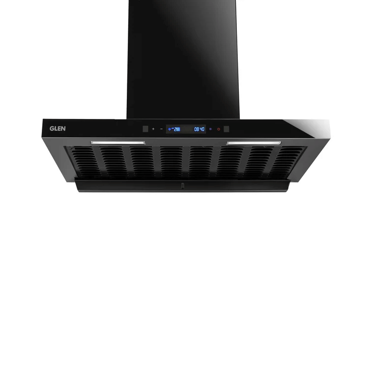GLEN(CH6052BLDCAC) 60/76/90cm Auto Clean Filterless Chimney with Inverter Technology, BLDC Motor 1600 m3/h