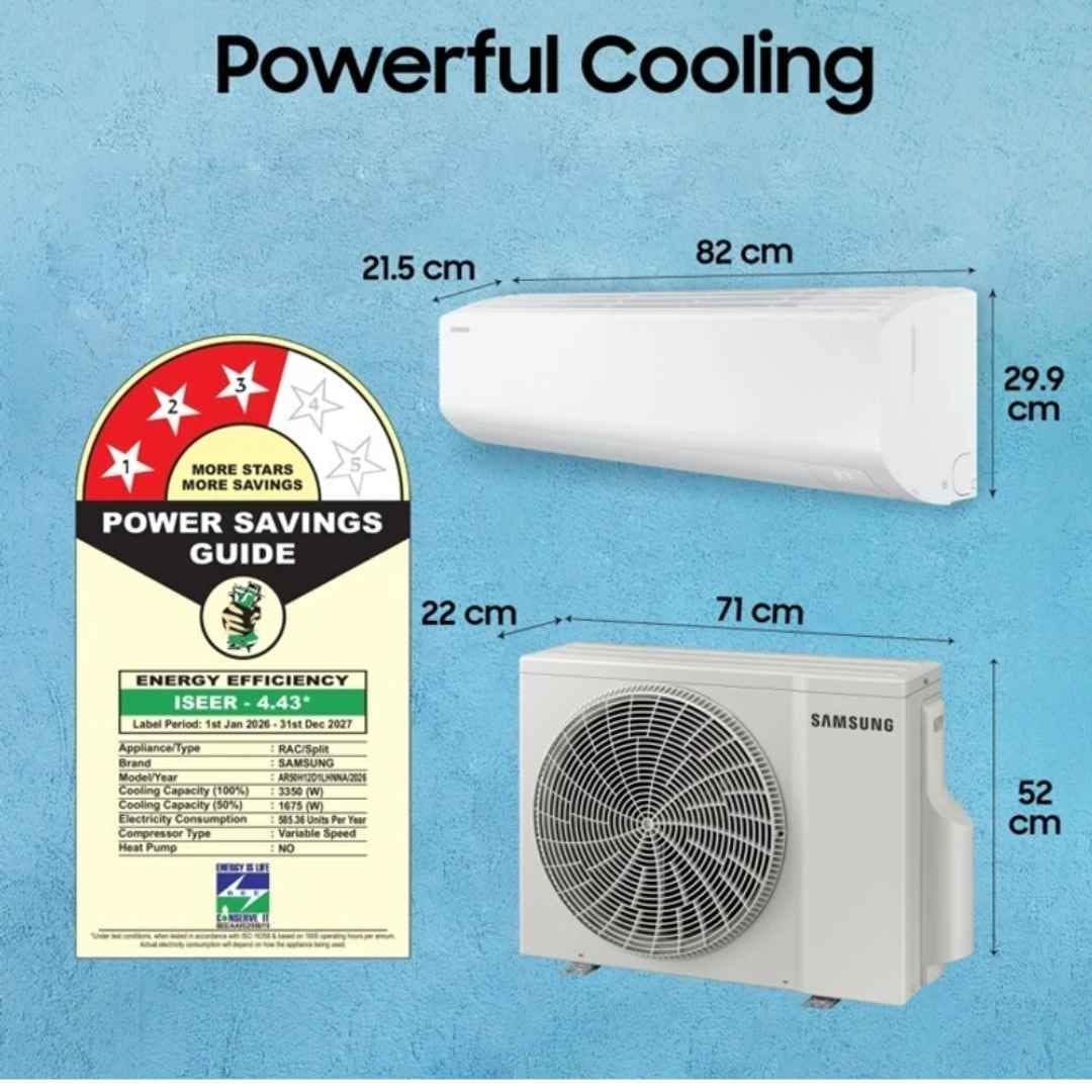 Samsung AC AR50F19D1XHNNA