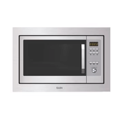 Glen MO 677 Built In Microwave with Grill Soft Touch Controls Stainless Steel 25Ltr