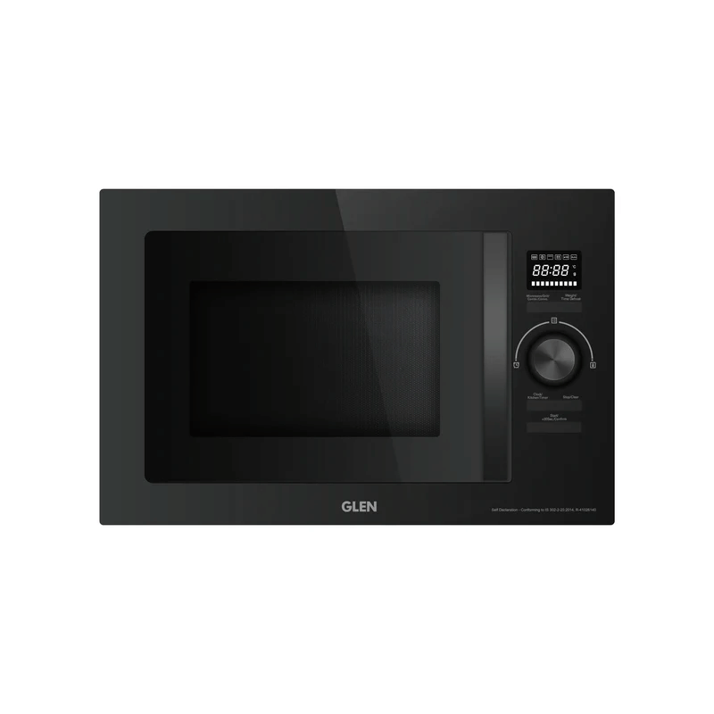 GLEN MO-674CONBL - Built in Microwave with Convection Jog wheel Control 25 Ltr. - Black
