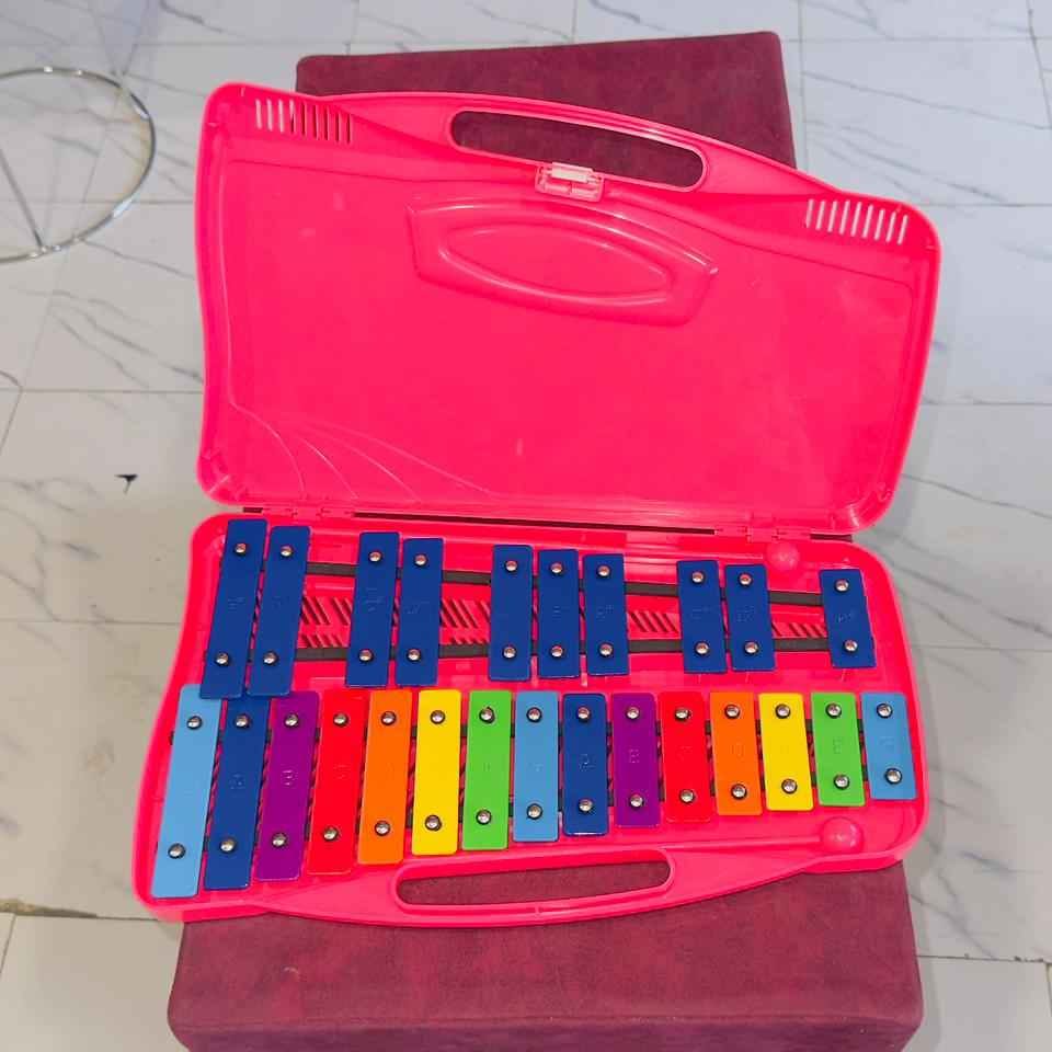 25 NOTSE MATAL XYLOPHONE WITH HARDCASE