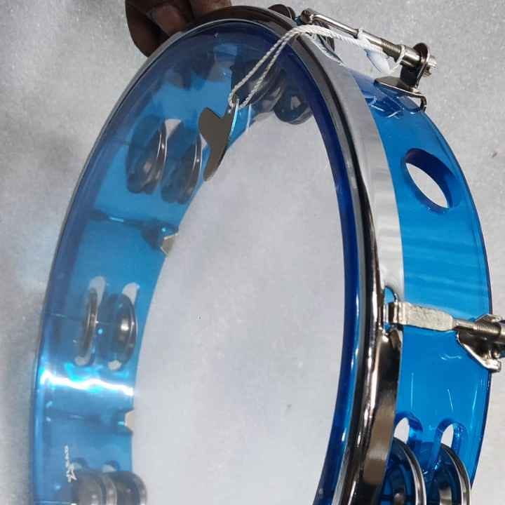 ACRYLIC TAMBOURINE 12"