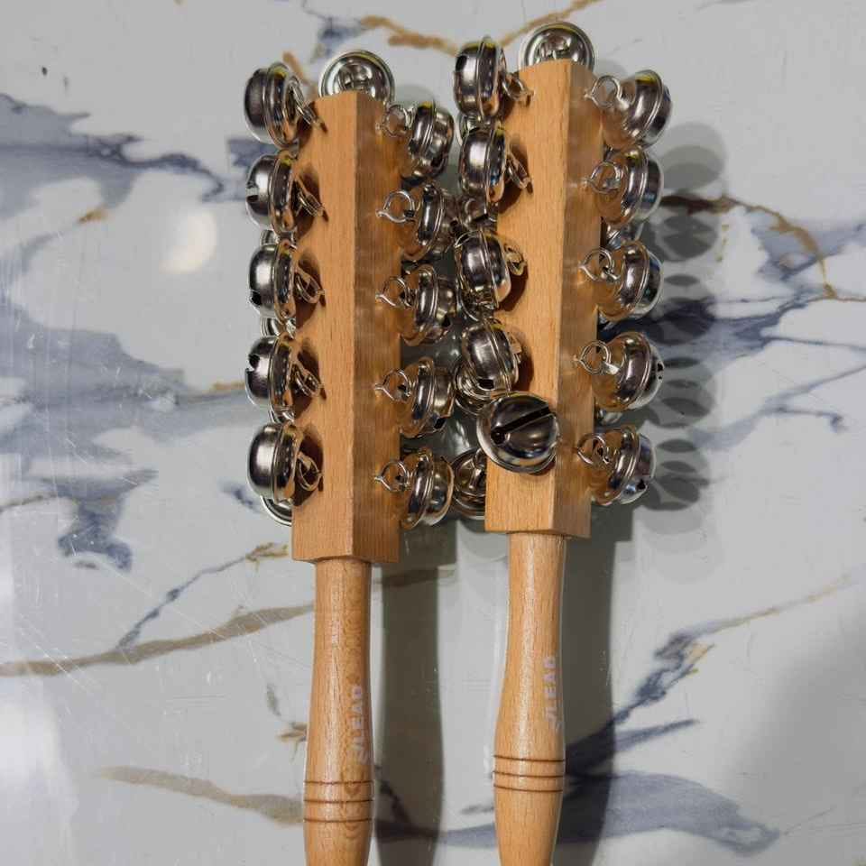 WOODEN HAND BELLS