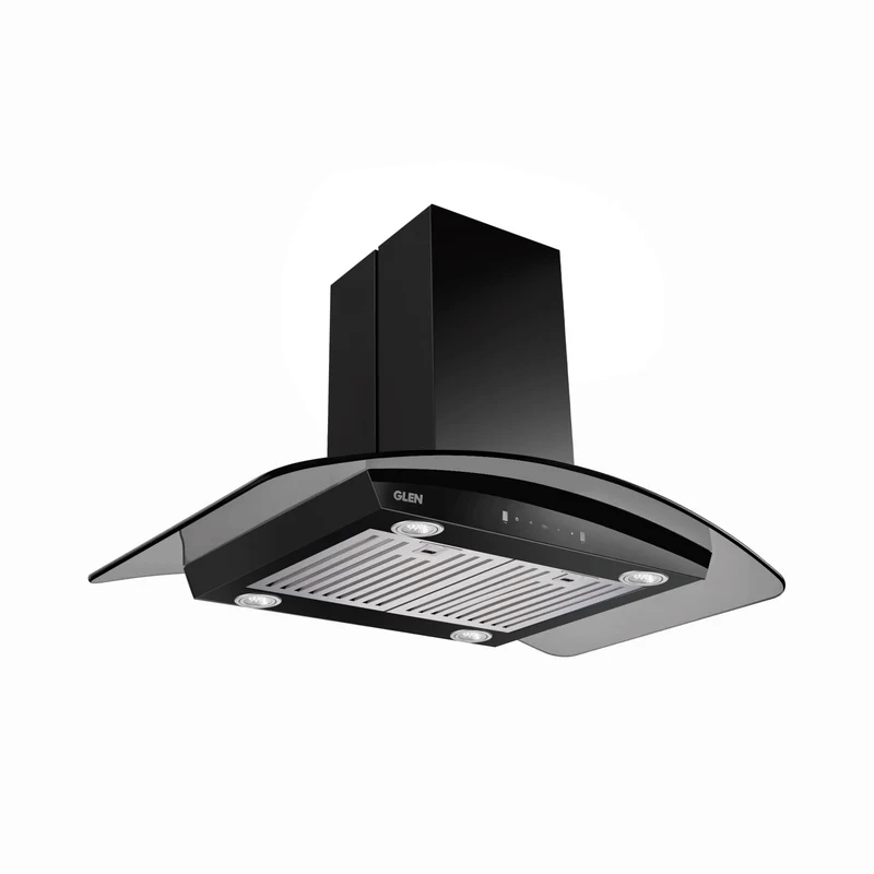 Cooker Hood 6071 MS BL Island 90 1250