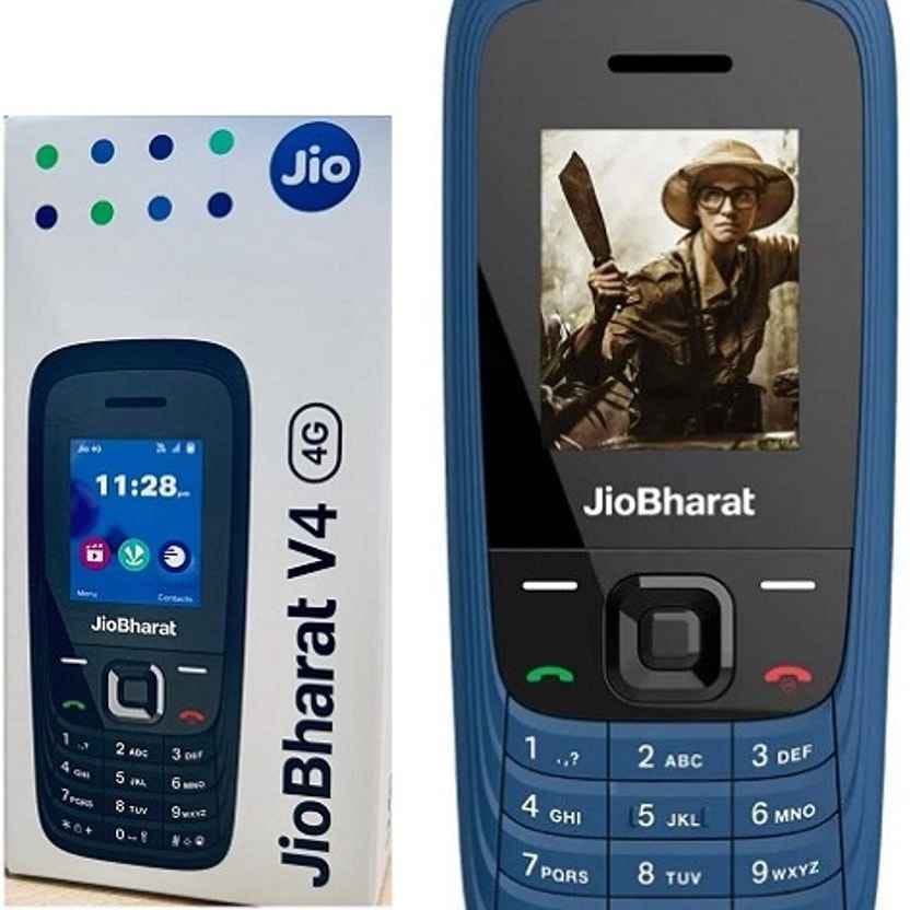 JioBharat V4 4G (Blue)